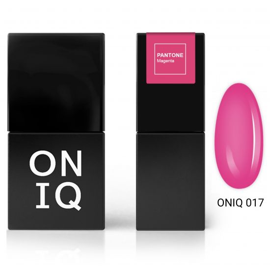ONIQ GEL POLISH 017 PANTONE: MAGENTA, 10 ML ONIQ GEL POLISH 017 PANTONE: MAGENTA, 10 ML