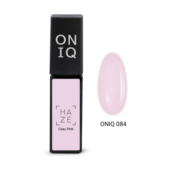 ONIQ GEL POLISH 084 HAZE: COZY PINK, 6 ML ONIQ GEL POLISH 084 HAZE: COZY PINK, 6 ML