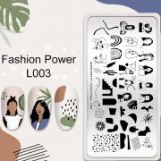 Пластина для стемпинга Fashion, Born Pretty L-003