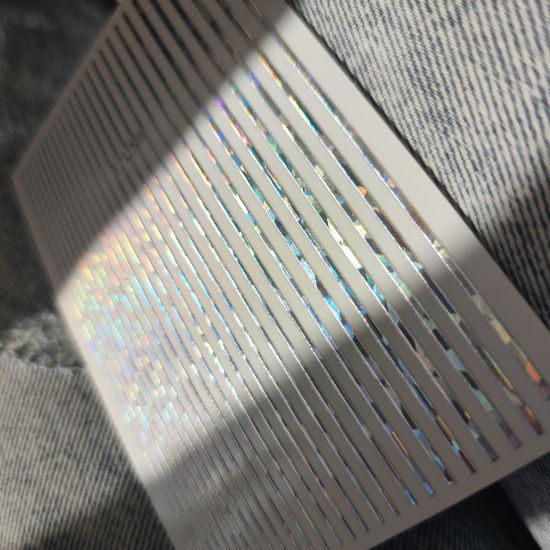 Hologram nail stickers