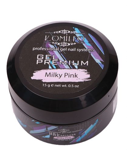 Komilfo Gel Premium Milky Pink, 15г Komilfo Gel Premium Milky Pink, 15г