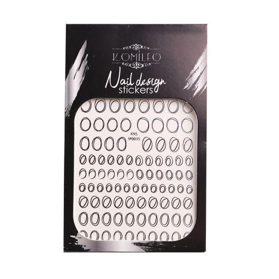 Nail Design Komilfo Sticker №KNS-003S Nail Design Komilfo Sticker №KNS-003S