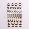 Nail Design Sticker №KNS-002G Komilfo