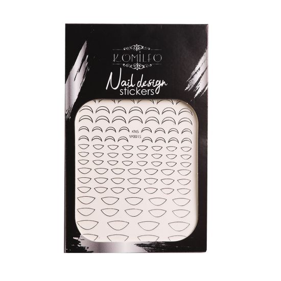 Nail Design Komilfo Sticker №KNS-001S Nail Design Komilfo Sticker №KNS-001S