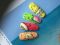 Gel Polish Komilfo Kaleidoscopic Collection K009 (hot pink, neon), 8 ml.