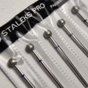 Фреза алмазная, шар синий, диаметр 5мм STALEKS