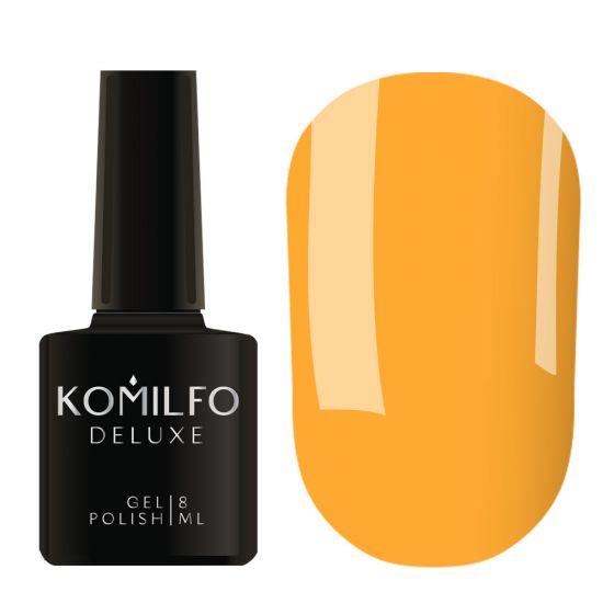 Гель-лак Komilfo Kaleidoscopic Collection K004 (апельсиновий, неоновий), 8 мл Гель-лак Komilfo Kaleidoscopic Collection K004 (апельсиновий, неоновий), 8 мл