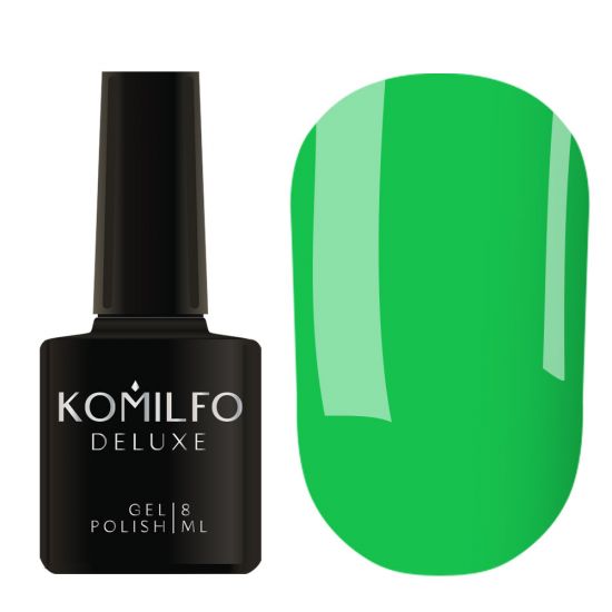 Komilfo Kaleidoscopic Collection K019 (juicy green, neon), 8 ml Komilfo Kaleidoscopic Collection K019 (juicy green, neon), 8 ml