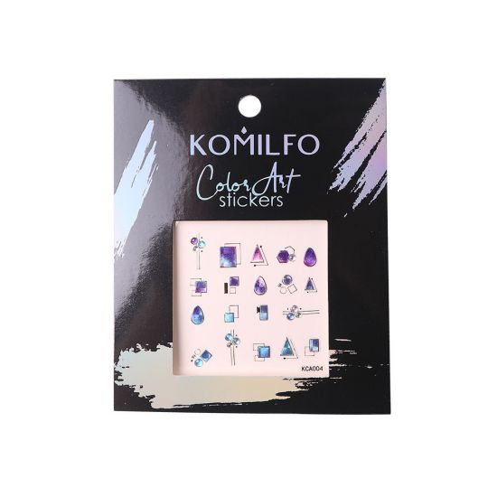 Color Art Sticker Komilfo №KCA004 Color Art Sticker Komilfo №KCA004