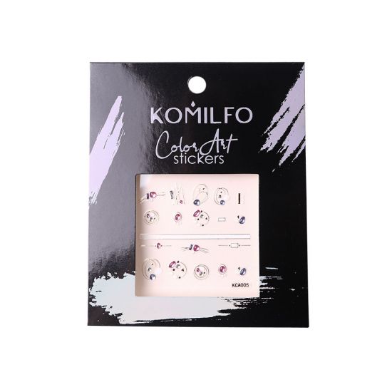 Komilfo Color Art Sticker №KCA005 Komilfo Color Art Sticker №KCA005