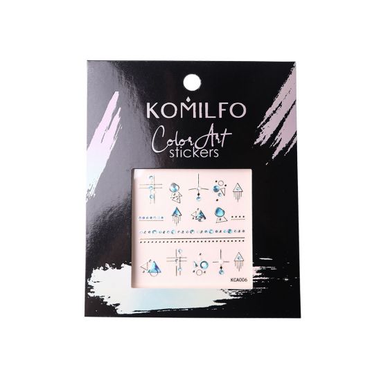 Color Art Sticker Komilfo №KCA006