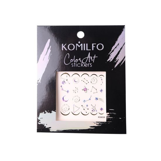 Color Art Sticker Komilfo №KCA008 Color Art Sticker Komilfo №KCA008