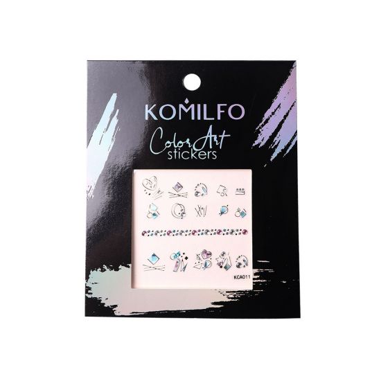 Color Art Sticker Komilfo №KCA011 Color Art Sticker Komilfo №KCA011