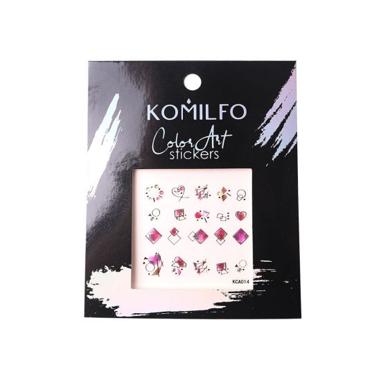 Color Art Sticker №KCA014 Komilfo