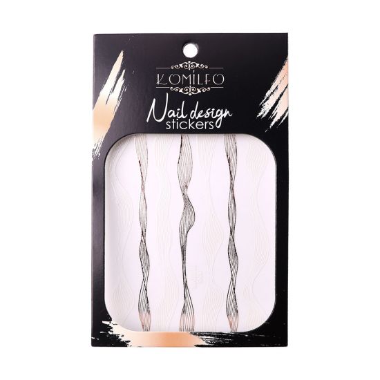 Nail Design Sticker №KNS-007WR Komilfo Nail Design Sticker №KNS-007WR Komilfo