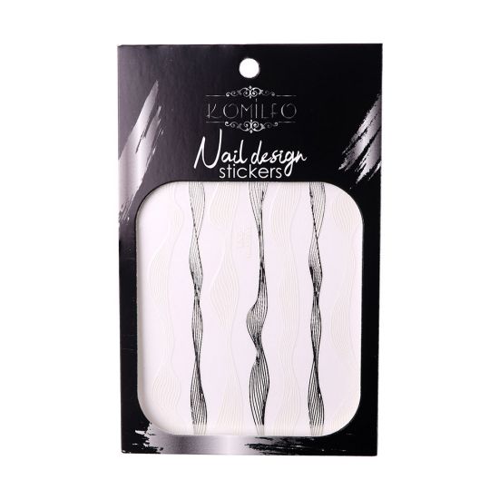 Nail Design Sticker №KNS-007WS Komilfo Nail Design Sticker №KNS-007WS Komilfo