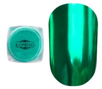 Komilfo Mirror Powder №011, зеленый, 0,5 г