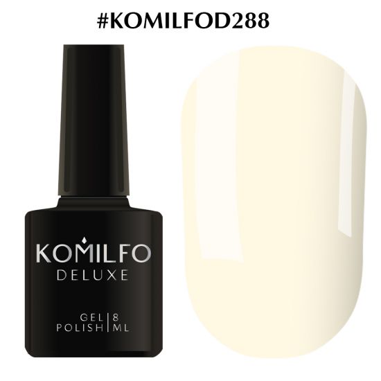 Гель-лак Komilfo Deluxe Series №D288 (бледный, светло лиловый, эмаль) 8 мл Гель-лак Komilfo Deluxe Series №D288 (бледный, светло лиловый, эмаль) 8 мл
