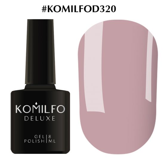 Гель-лак Komilfo Deluxe Series №D320 Deauville mauve (лавандовый, эмаль) 8 мл Гель-лак Komilfo Deluxe Series №D320 Deauville mauve (лавандовый, эмаль) 8 мл