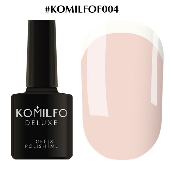 Гель-лак Komilfo French Collection №F004 (жемчужно-розовый, эмаль, для френча) 8 мл Гель-лак Komilfo French Collection №F004 (жемчужно-розовый, эмаль, для френча) 8 мл