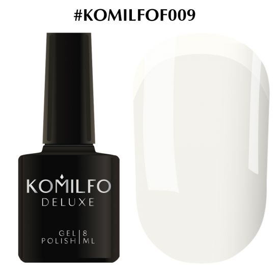 Гель-лак Komilfo French Collection №F009 (молочный, эмаль, для френча) 8 мл Гель-лак Komilfo French Collection №F009 (молочный, эмаль, для френча) 8 мл