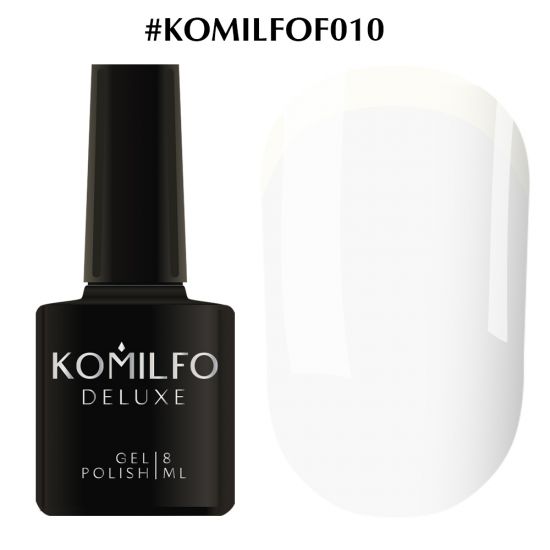 Гель-лак Komilfo French Collection №F010 (яркий белый, очень плотный, для улыбки) 8 мл Гель-лак Komilfo French Collection №F010 (яркий белый, очень плотный, для улыбки) 8 мл