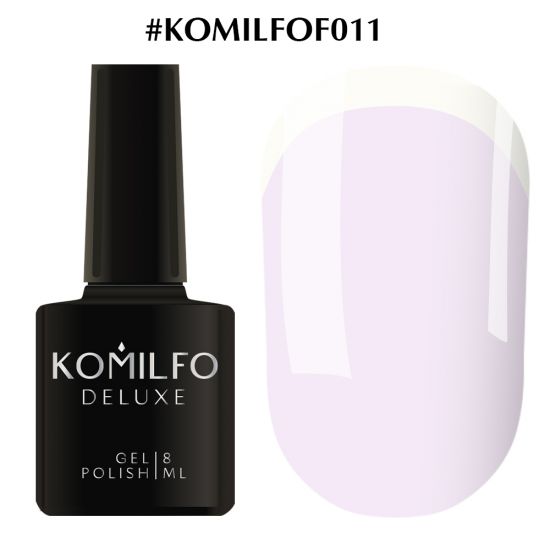 Гель-лак Komilfo French Collection №F011 (светло-лиловый, эмаль, для френча) 8 мл Гель-лак Komilfo French Collection №F011 (светло-лиловый, эмаль, для френча) 8 мл