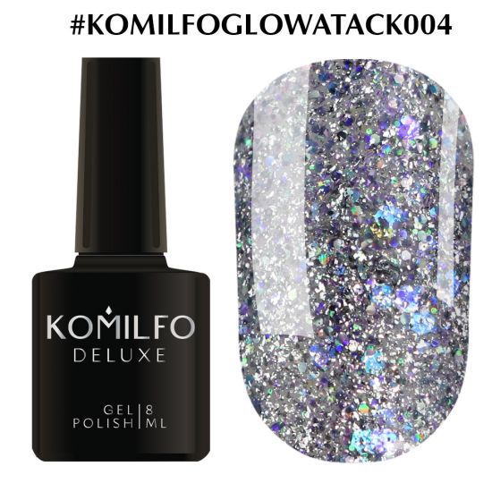 Gel varnish Komilfo Glow Attack No. 004, 8 ml Gel varnish Komilfo Glow Attack No. 004, 8 ml
