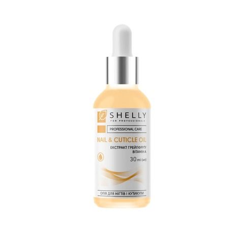 Oil for nails and cuticles with grapefruit extract and vitamin A Shelly 30 ml Oil for nails and cuticles with grapefruit extract and vitamin A Shelly 30 ml