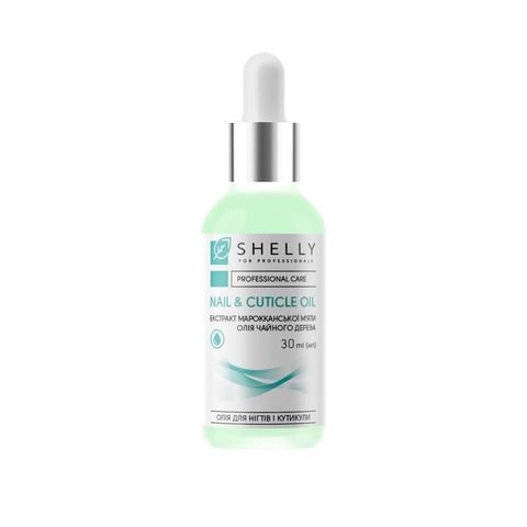 Nail and cuticle oil with Moroccan mint extract and Shelly tea tree oil 30 ml Nail and cuticle oil with Moroccan mint extract and Shelly tea tree oil 30 ml
