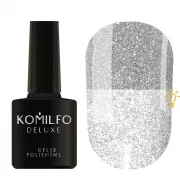 Komilfo Luminous Collection L001 (серебристый, светоотражающий), 8 мл
