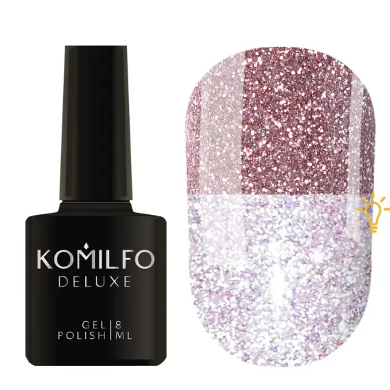 Komilfo Luminous Flash Collection L002 (golden reflective), 8 ml