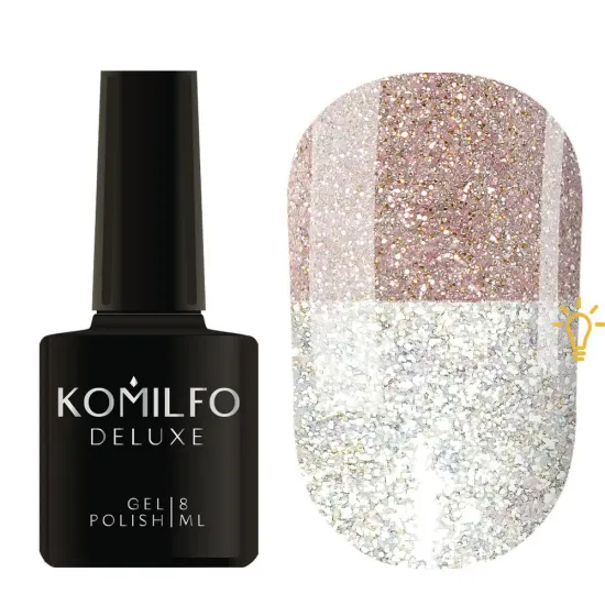 Komilfo Luminous Collection L011 (золотистый, светоотражающий), 8 мл Komilfo Luminous Collection L011 (золотистый, светоотражающий), 8 мл