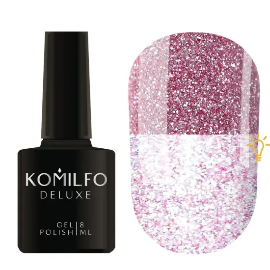 Komilfo Luminous Collection L012 (розовый, светоотражающий), 8 мл Komilfo Luminous Collection L012 (розовый, светоотражающий), 8 мл