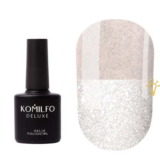 Komilfo Luminous Base 004 (розово-серый, светоотражающий), 8 мл Komilfo Luminous Base 004 (розово-серый, светоотражающий), 8 мл