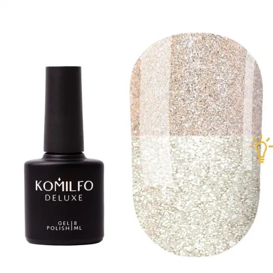Komilfo Luminous Base 005 (светлый золотой, светоотражающий), 8 мл Komilfo Luminous Base 005 (светлый золотой, светоотражающий), 8 мл