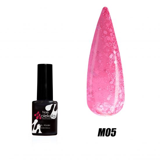 Гель-лак Molekula Marshmallow №М005 розовый, 6мл Гель-лак Molekula Marshmallow №М005 розовый, 6мл
