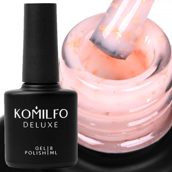 Komilfo Potal Base P004 (peach with potal), 8 мл Komilfo Potal Base P004 (peach with potal), 8 мл
