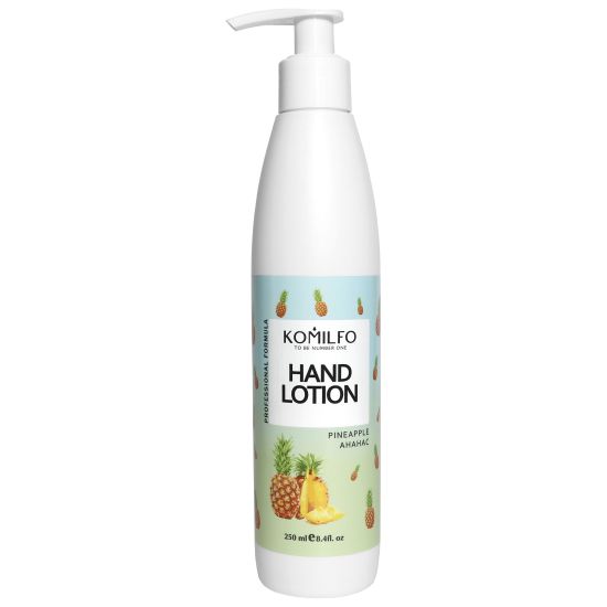 Komilfo Hand Lotion "Pineapple" - pineapple hand lotion, 250 ml Komilfo Hand Lotion "Pineapple" - pineapple hand lotion, 250 ml