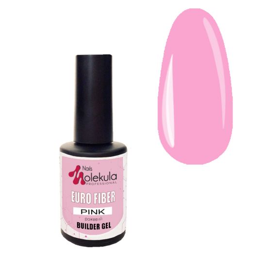 Molekula Euro Fiber Gel Pink 12 ml (pink) Molekula Euro Fiber Gel Pink 12 ml (pink)