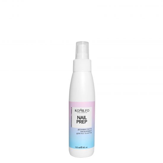 Komilfo Nail Prep - disinfectant and degreaser for nails, 125 ml