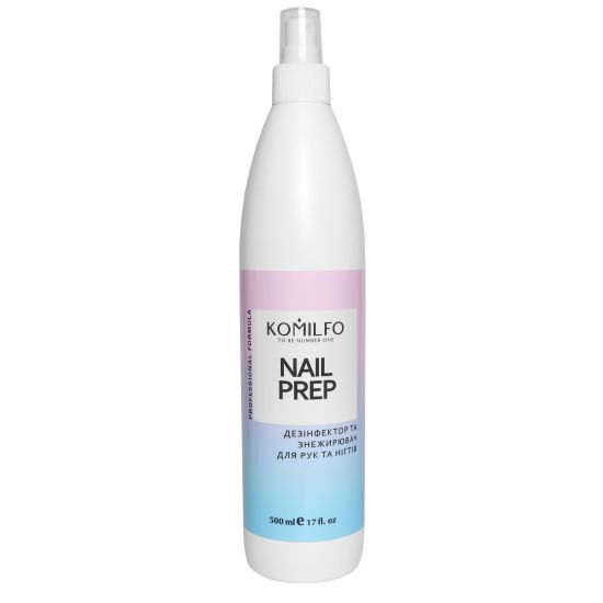 Komilfo Nail Prep - disinfectant and degreaser for nails, 500 ml Komilfo Nail Prep - disinfectant and degreaser for nails, 500 ml