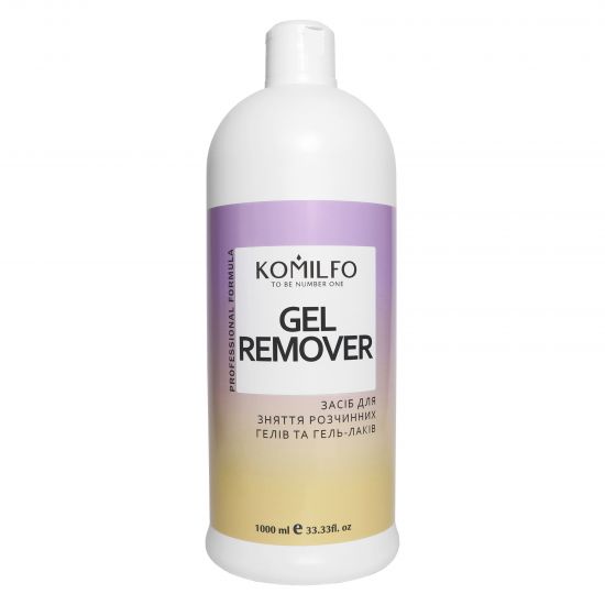 Komilfo Gel Remover - средство для снятия soak off гелей и гель-лаков, 1000 мл Komilfo Gel Remover - средство для снятия soak off гелей и гель-лаков, 1000 мл