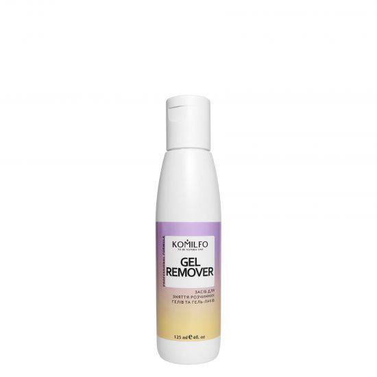 Komilfo Gel Remover - soak off gel and gel polish remover, 125 ml Komilfo Gel Remover - soak off gel and gel polish remover, 125 ml