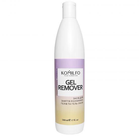Komilfo Gel Remover - средство для снятия soak off гелей и гель-лаков, 500 мл Komilfo Gel Remover - средство для снятия soak off гелей и гель-лаков, 500 мл