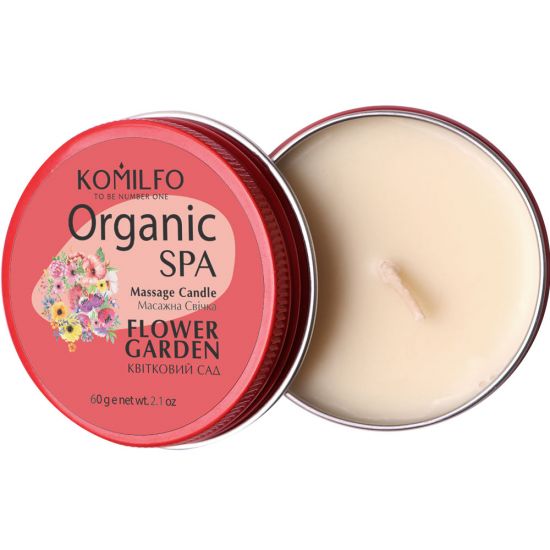 Массажная свеча Komilfo Massage Candle - Flower Garden, 60 г Массажная свеча Komilfo Massage Candle - Flower Garden, 60 г