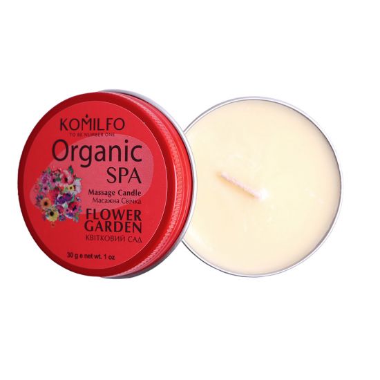 Массажная свеча Komilfo Massage Candle - Flower Garden, 20 г Массажная свеча Komilfo Massage Candle - Flower Garden, 20 г