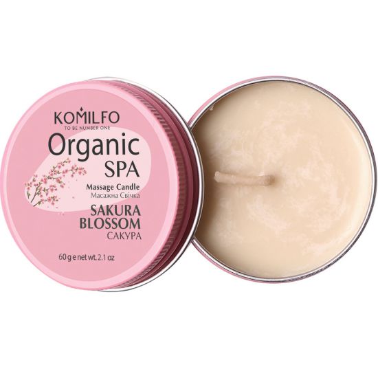 Komilfo Massage Candle - Sakura, 60 g Komilfo Massage Candle - Sakura, 60 g