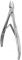  Professional cuticle nippers EXPERT 21, 10 mm