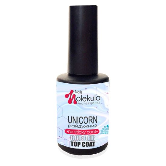 Molekula TOP Rubber UNICORN no sticky (rainbow without sticky layer) 12 ml Molekula TOP Rubber UNICORN no sticky (rainbow without sticky layer) 12 ml